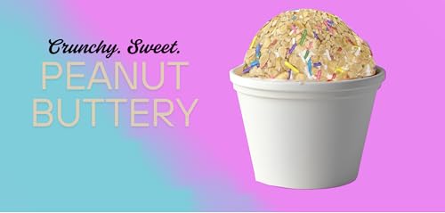 Peanut Butter Sprinkle Crunch Topping Crunch Coat Ice Cream Topping, Dessert Topping 9 Ounce Resealable Bag - Thumbnail 4
