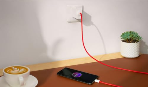 Image of etguuds 100W 80W 65W 30W SUPERVOOC Dash Data Cable Wire For Ultra Fash Charging compatible For 12,12R,11,11R,10 Pro,10R,10T,9RT,9R,8T Nord 4, CE4, 3,CE3 Lite, Nord 2, Nord Full protection