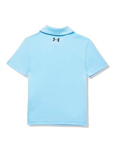 Image of Under Armour Boys' Matchplay Short Sleeve Golf Polo, Lightweight Performance Stretch, Logo Detailing