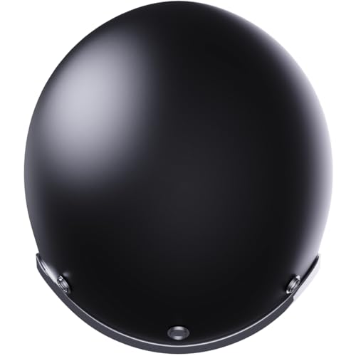 Casque moto jet Stormer Quartz Black Matt XL pour motard urbain
