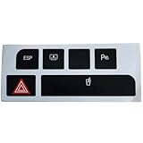 Material: Unsere Auto-Innenraum-Knopfaufkleber bestehen aus Vinylmaterial, das leicht, robust und zu verwenden ist.