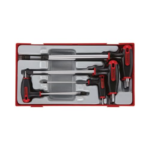 Image of Teng Tray T-Handle Hex Driver Set 7-PCE TTTHEX7 Qty 1 Set
