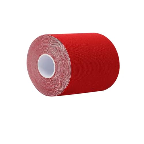 Therasports 4 Inches X 10.9 Yards Red Turf Tape Football - Extra Wide - Latex Free Sport Tape...