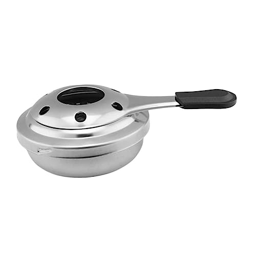 Ciieeo Cocina de Camping Portátil de Inoxidable con Soporte de Hornillo Multi Funcional para Calentar y Hervir para Actividades al Aire