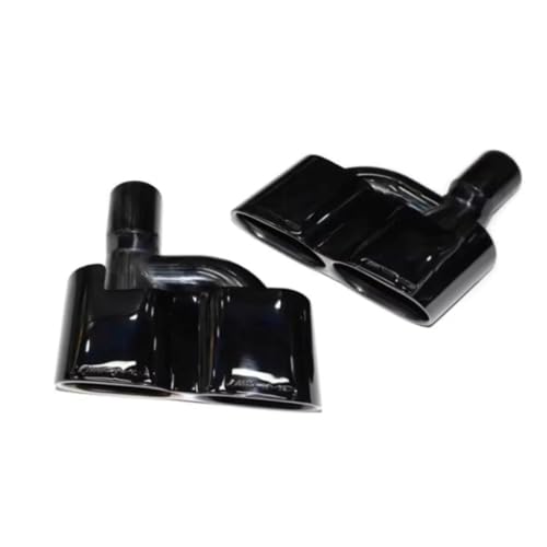 Embout pot d'échappement Mercedes W221 S300 S350 S500 S600 AMG interface silencieux 60mm noir