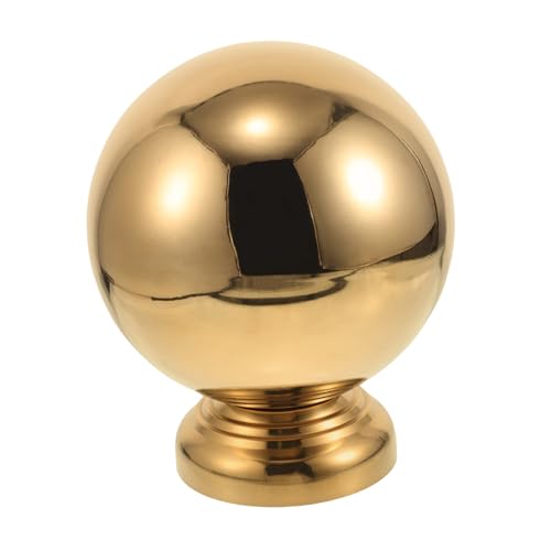 BESPORTBLE Outdoor Stainless Steel Gazing Globe Polished Mirror Sphere Garden Ornament Hollow Reflective Ball for Lawn Deck and Fence Decoration Durable Design