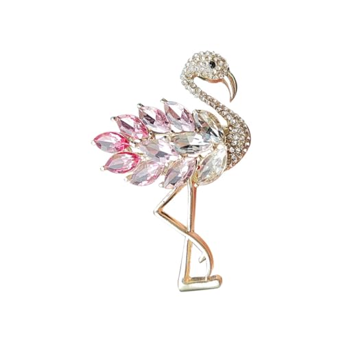Image of Rhinestone Brooch Pins for Women, Vintage Crystal Enamel Brooches, American Flag Pin Patriotic Lapel Pins Gift for Suit Clothes Bag Accessories