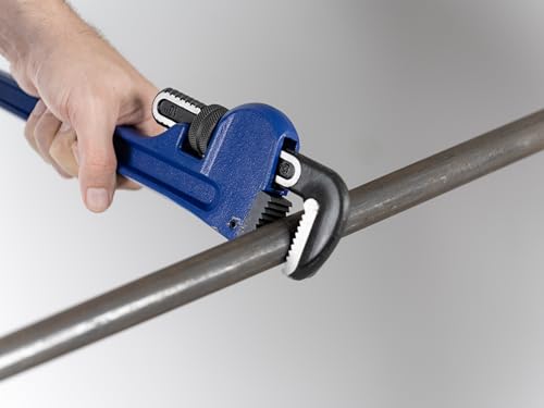 Clé à griffe serre-tube STILLSON longueur 450 millimètres – serrage max 60 millimètres – acier carbone – mâchoires dentées auto-serrantes – idéal plomberie - sanitaire - chauffage – NOYON & THIEBAULT – vue 3