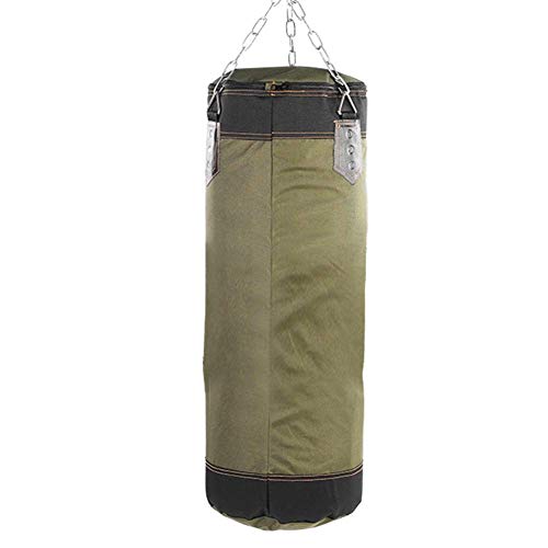 Bnineteenteam Sacos de Arena para Ejercicios de Entrenamiento, Sacos de Arena para Ejercicios Pesados, Sacos de Arena vacíos, Sacos de Relleno, Sacos de Arena para Boxeo, Boxeo, Karate(60CM-Verde)