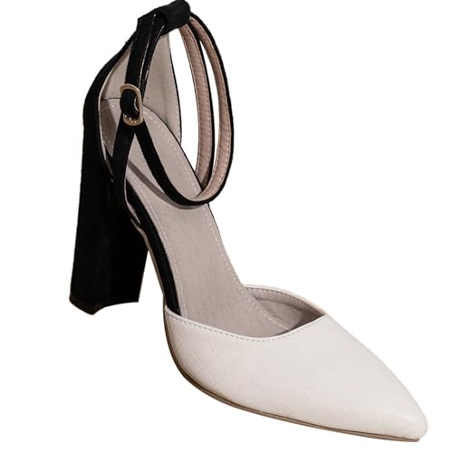 LSIGHTUS Women's High Heels Women's Sandals Summer Pointy Stiletto Fashion Sexy Wedding Shoes Bride Shoes Sandals