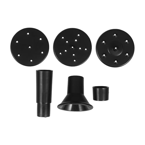 HOODANCOS Pompa per Fontana Solare 6 Ugelli di Ricambio Accessori per Fontane a Energia Solare per Piscina e Giardino Esterno