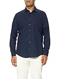 Seidensticker Herren 650620-19 Hemd, dunkelblau, (Herstellergröße: 39)