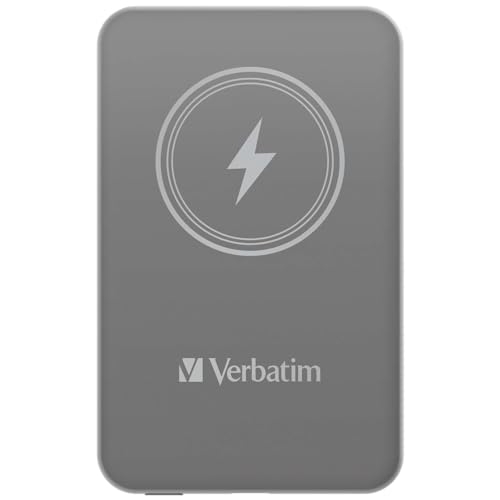 Power Bank MagSafe Verbatim para iPhone 17 y Galaxy S25 | Batería magnética de viaje