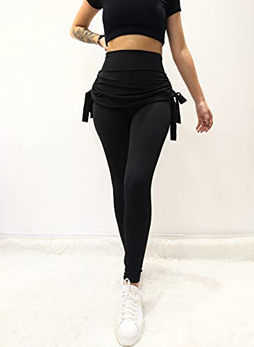 Kit 3 Calças Leggings Saia Tapa Bumbum Suplex Academia Treino Exercícios Cross Fit Cross Fit Moda Ev