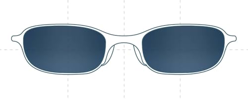 Replacement Sunglass Lenses Compatible for Michael Kors MK6009 Algarve 54mm (Polarized SFx-Diamond BIO Steel Blue Polarized Pair)2