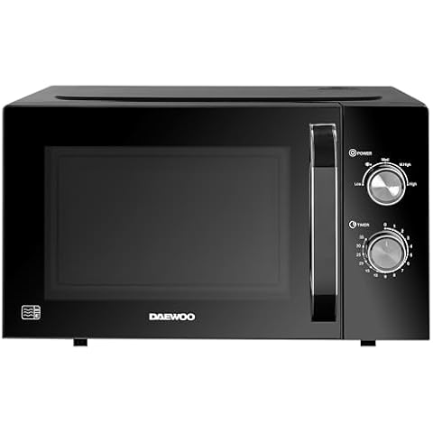 Daewoo 800W 23L Microwave with Timer Cover