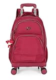 Mochila de Rodinhas 360 Grande Juvenil Dino Crinkle de Costas Notebook Up4you