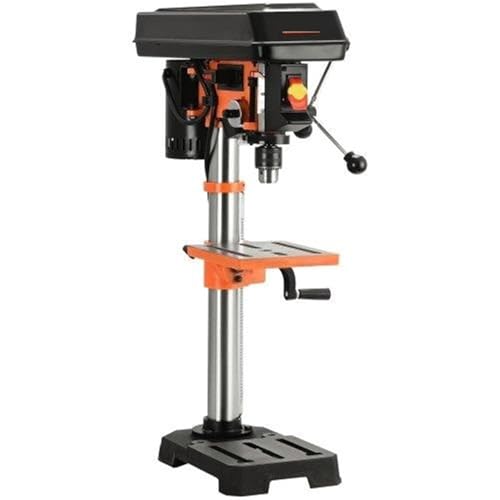 Taladro de Columna, Taladro de banco 10'' y 5' - Potente, 3,2 A, hierro fundido, ajustable entre 610 2800 RPM