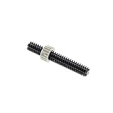  LEGO 1 x Technic Kreuz Gewinde Achse Stange schwarz Länge 4 L mit alt-hell grau Achs Mutter Nuss Technik Kreuzstange 8094 1092 4698 3705b