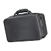 Hard Shell Carrying Case for PS5 - Slim Travel Bag Compatible with PS5 Console, Storage Bag for PS5 DualSense Controllers, Headset and Gaming Accessories, Black