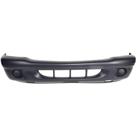 Amazon Com Carpartsdepot Primered Front Bumper Cover One Piece Design Without Fog Lamp Holes 352 10 Pm Ch aa Automotive