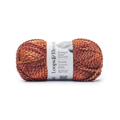 Textured Twist Yarn by Loops & Threads - Yarn for...