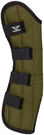 TuffRider Ripstop Waterproof Breathable Horse Shipping Boots – Set of 4-Olive Green-Full — view 2