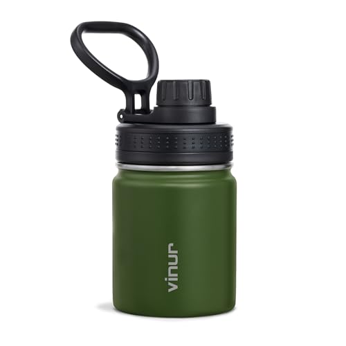 -8 Oz Stainless Steel Vacuum Insulated Small Water Bottle Fo