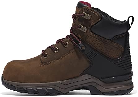 Timberland Women's Hypercharge 6 Inch Composite Safety Toe Waterproof 6 NT WP, Brown/Purple, 10 | Image 6
