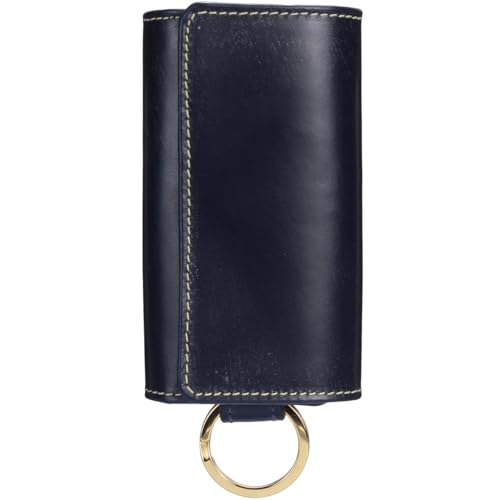 [ホワイトハウスコックス] キーケース S9692 Whitehousecox ブライドルレザー ネイビー