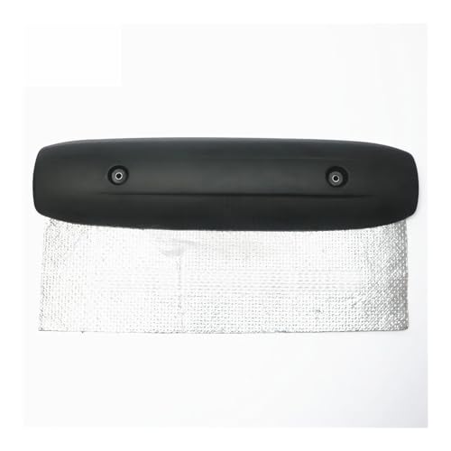 Couvercle de protection échappement TMAX 530 finition noire haute résistance