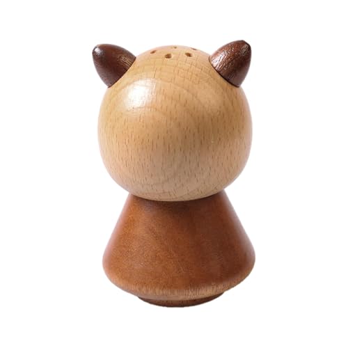 Difusor de aceite, difusor de aire de madera, difusor de aceite en forma de gato para aromaterapia, difusor de aire de gato de mesa para sala de estar y dormitorio, difusor de aromaterapia de madera