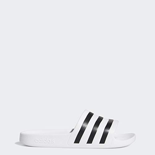 Image of adidas Womens Adilette Aqua Slides Casual Sandals Casual - Blue