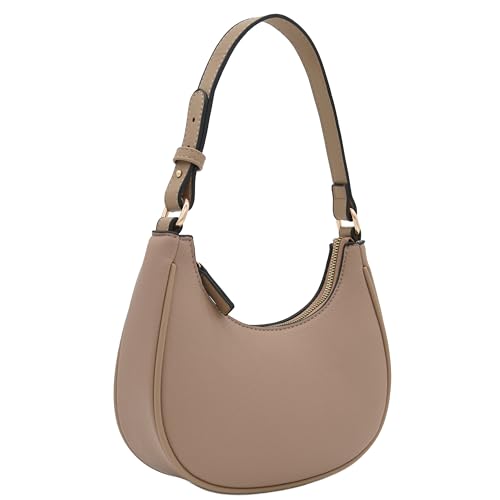 Image of FashionPuzzle Small Crescent Shoulder Bag Underarm Purse