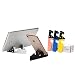 Produktbild picK-me Telefonständer Handyhalter, 5 PCS Universal Folding Portable Pocket Modell V Handyhalter, für iOS Tablet und Android Smartphones (Mehrfarbig)