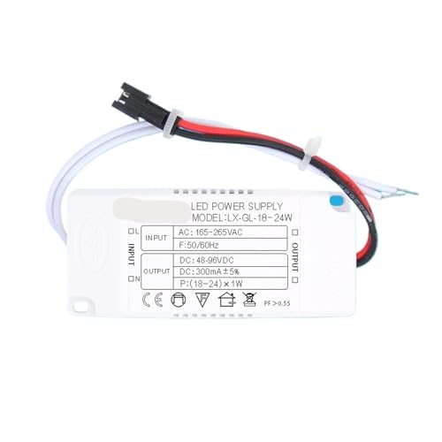Ballast IC plafonnier LED 18 24W anti-scintillement à courant constant et boîtier carré