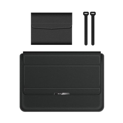 Funda para laptop con soporte ventilado ideal para trabajar en cafeterías y viajes de negocios