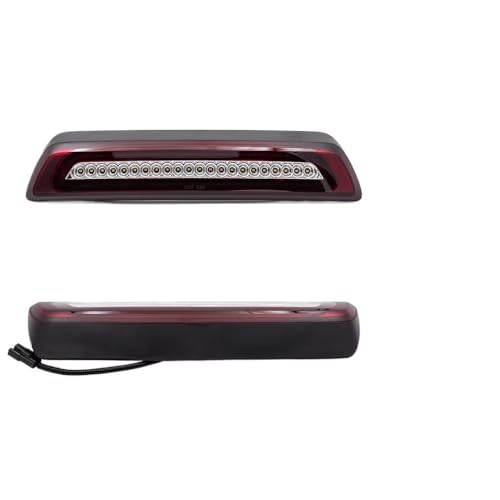 Troisième feu stop stroboscopique rouge avec lampe de cargaison blanche pour Tundra