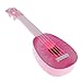 Sharplace 12,6 Pollici Bambini Principianti Classico 4 Corde Ukulele Chitarra Strumento Musicale Giocattolo di Apprendimento - Pesca succosa