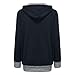 Alueeu Damen Hoodie mit Katzentasche, Kapuzenpullover Jumper mit Katzen Hund Tasche Langarm Sweatshirt mit Kapuze Kapuzenpulli mit Kängurutasche Atmungsaktive Top Herbst Winter Hoody