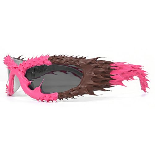Image of Wrap Around Y2K Sunglasses Men And Women Cool Sunglasses Personalized Street Party sunglasses N45
