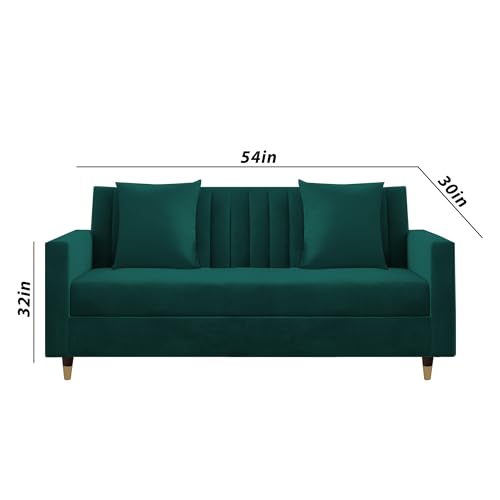Image of Casaliving Garcia 3+2+1 Seater Sofa Set for Living Room (Pine Colour) Premium Fabric Sofa