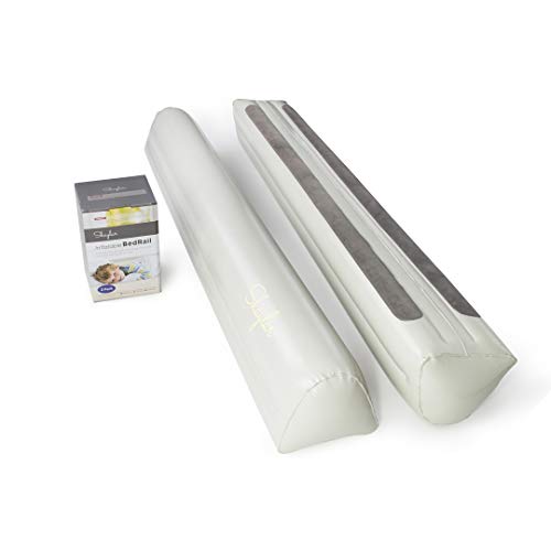 [2 Pack] The Highest Safety Rated Bed Rails for Toddlers with Non Slip Grip - Toddler Bed Rail That is Waterproof, Portable, Fit All Bed Sizes (Perfect for Home or Travel)