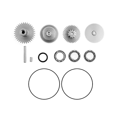 Agfrc Rc Servo Metal Gear Set With Bearings, Pins Shaft For A86Bhmw Waterproof Servo #TOP2