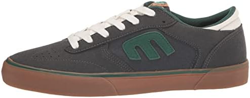 Etnies Men's Windrow Vulc Low Top Skate Shoe, Dark Grey/White/Gum, 8.5 | Image 7