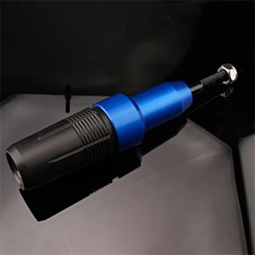 Compatible With Suzuki For GIXXER For 250 SF 250SF 150 150SF 125 150 �t���[���X���C�_�[�N���b�V���v���e�N�^�[�����ی�N���b�V���p�b�h �v���e�N�^�[�X���C�_�[(Blue,1pc)