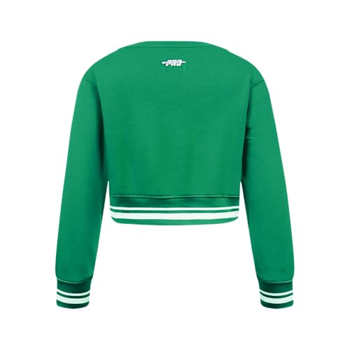 Image of Pro Standard Big Girls NBA Retro Classics Fleece Crewneck Sweatshirt