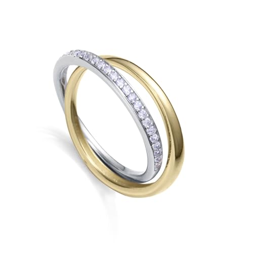 Bague bicolore Viceroy Jewels au doigt pour sublimer vos looks