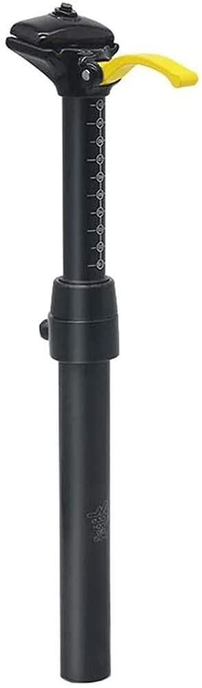 Sztyca podsiodłowa MTB, regulowana sztyca podsiodłowa ze stopu aluminium, teleskopowa sztyca podsiodłowa do rowerów górskich, wyścigowych, MTB, BMX (31,6 mm)