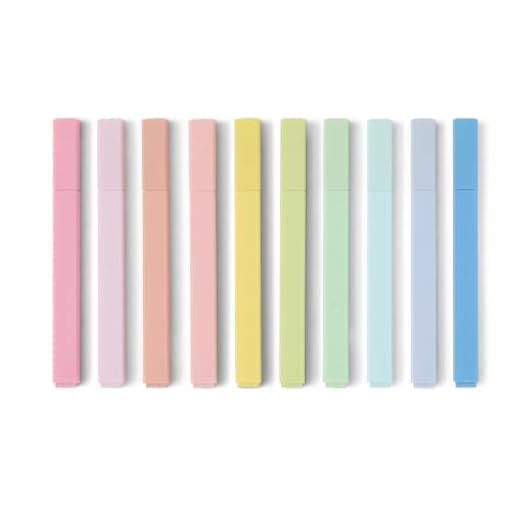 Amazon Basics Set de subrayadores pastel, tinta antitraspaso, para biblias, punta biselada, Paquete de 10, Surtido | Ya disponible en tu tienda friki favorita! En mundofriki.es! Amazon Basics Set de subrayadores pastel, tinta antitraspaso, para biblias, punta biselada, Paquete de 10, Surtido | Ya disponible en tu tienda friki favorita! En mundofriki.es!